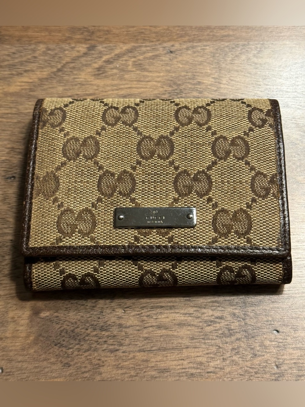 ✨Authentic Gucci GG Canvas Bifold Card Holder Wallet — Unisex